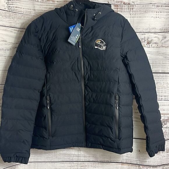 Cutter & Buck Jacket Mens Sz L Mission Ridge Jaguar Helmet puffer eco insulated - Picture 3 of 16